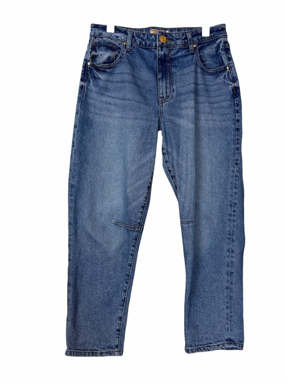Kut From The Kloth Ashley Slouch Barrel Jeans Women’s 2P Medium Wash Cropped